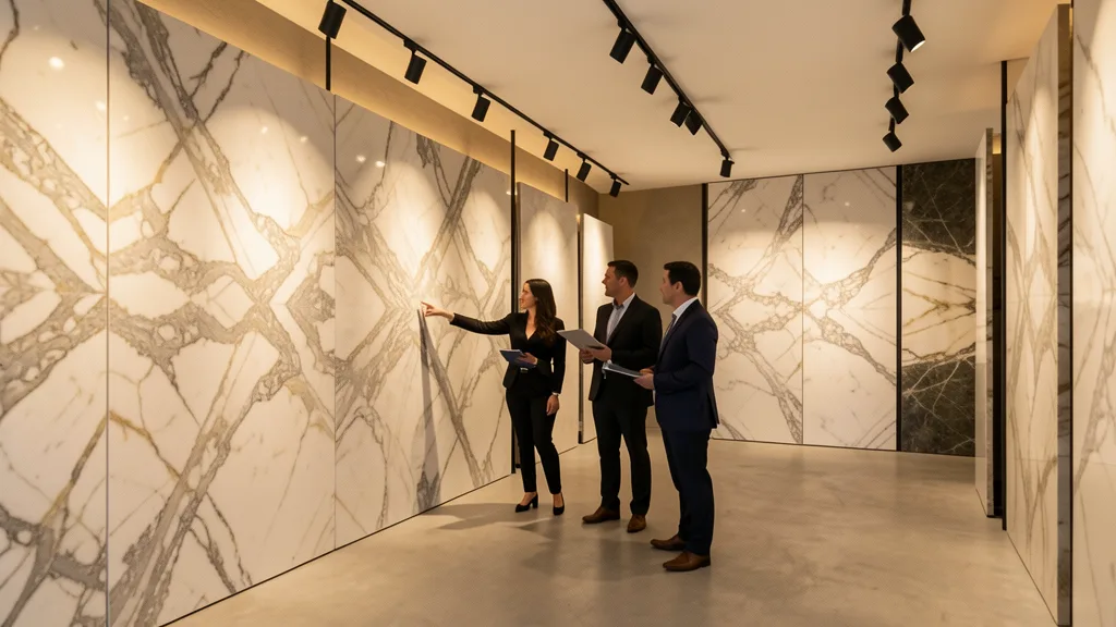 Showroom marmer premium Lockin Stone