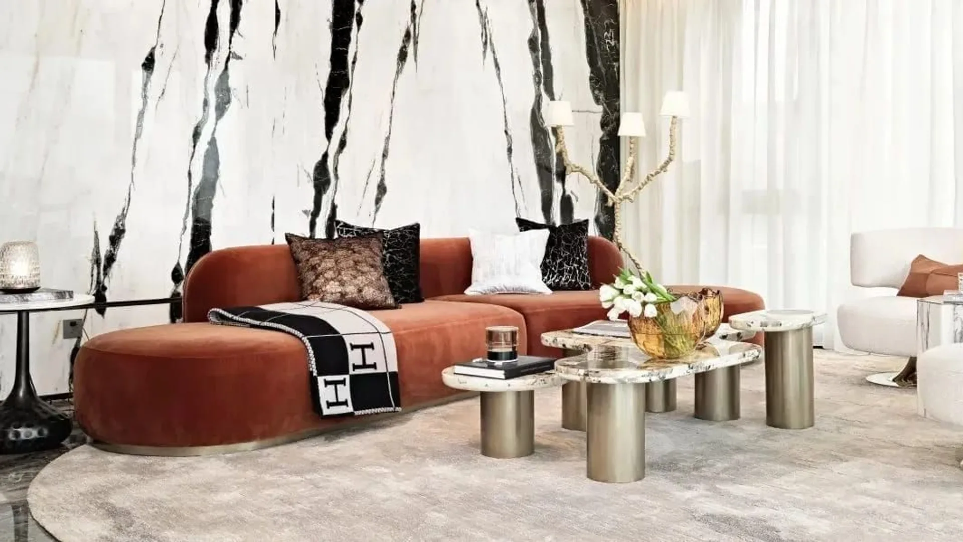 Living Room — Townhouse — konsep desain Lockin Stone